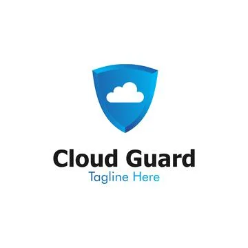 Illustration Vector Graphic of Cloud Guard Logo. Perfect to use for Technolog Stock-Illustration