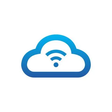 Illustration Vector Graphic of Cloud Internet . Perfect to use for Technology Stock Illustration