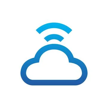 Illustration Vector Graphic of Cloud Internet . Perfect to use for Technology Stock Illustration