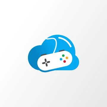 Illustration Vector Graphic of Cloud Joystick. Perfect to use for Gaming or E イラスト素材