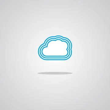 Illustration vector graphic of Cloud Technology. Perfect to use for Technolog 스톡 일러스트