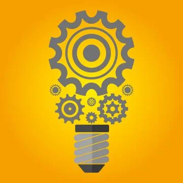 Illustration Vector Graphic Creativity and Ideas Illustrazione stock