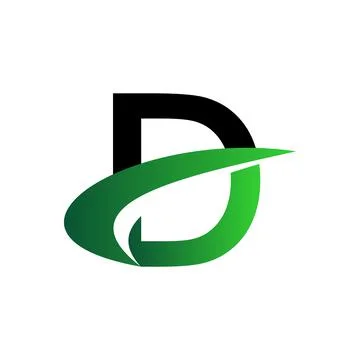 Illustration Vector Graphic of D Letter With Aerial Concept. Perfect to use f Stock-Illustration