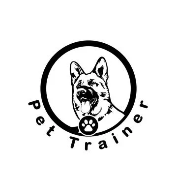 Illustration Vector Graphic of Dog Trainer logo Stock Illustration