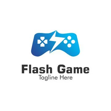 Illustration Vector Graphic of Flash Game Logo . Perfect to use for Technolog Stock Illustration