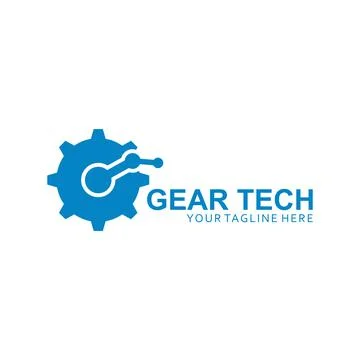Illustration Vector Graphic of Gear Technology Logo イラスト素材