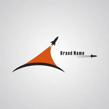 Illustration vector graphic of Gliding Rocket Stock Illustration