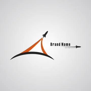 Illustration vector graphic of Gliding Rocket Stock Illustration