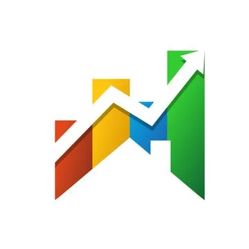Illustration Vector Graphic of Graph House Logo. Perfect to use for Accountin Stock Illustration