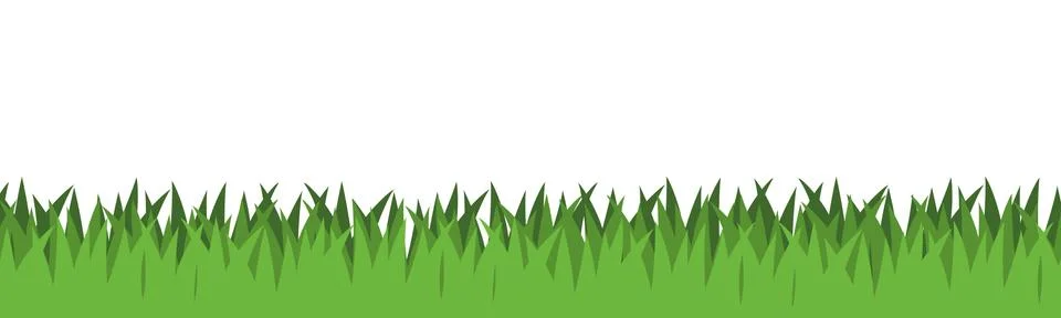 Illustration Vector Graphic Grass with copyspace Illustrazione stock