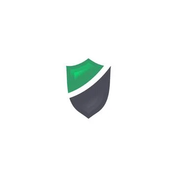 Illustration Vector Graphic of Green Shield. Perfect to use for Technology Co Stock Illustration