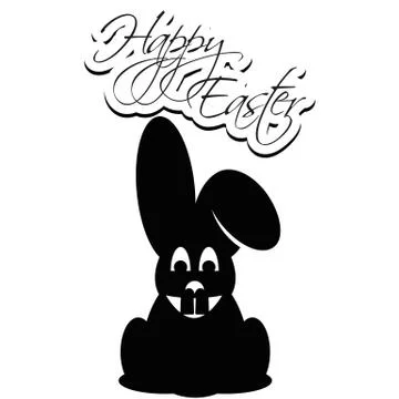 Illustration Vector Graphic Happy Easter Stock Illustration