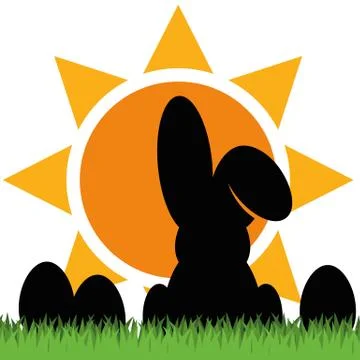 Illustration Vector Graphic Happy Easter Illustrazione stock