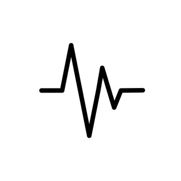 Illustration Vector graphic of heart pulse icon Stock Illustration