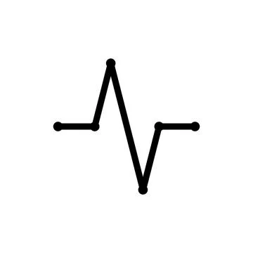 Illustration Vector graphic of heart pulse icon Stock Illustration
