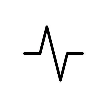 Illustration Vector graphic of heart pulse icon Stock Illustration