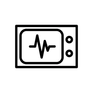 Illustration Vector graphic of heart pulse icon Stock Illustration