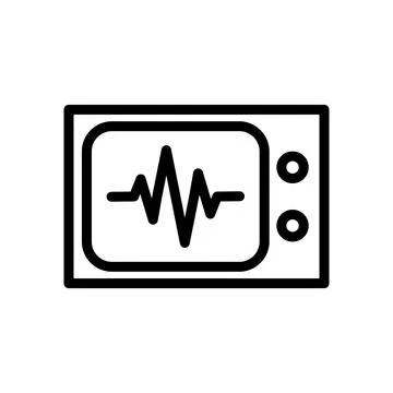 Illustration Vector graphic of heart pulse icon Stock Illustration