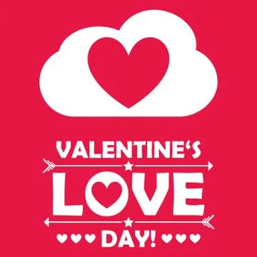 Illustration Vector Graphic Hearts, Love and Romantic Stock Illustration