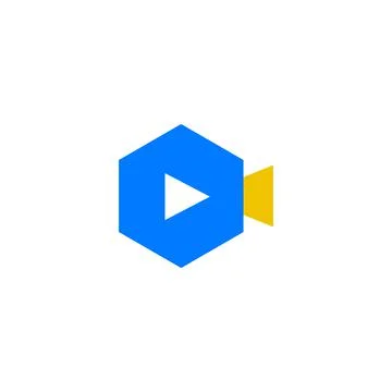 Illustration Vector Graphic of Hexagon Camera Logo Stock Illustration