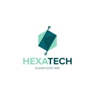Illustration Vector Graphic of Hexagon Technology Logo. Perfect to use for Te Stock Illustration