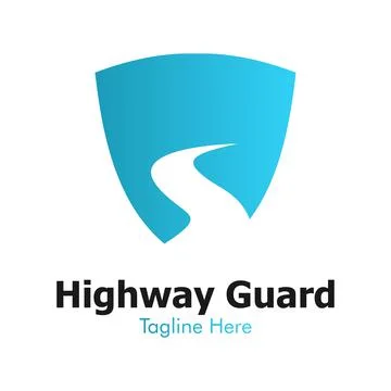 Illustration Vector Graphic of Highway Guard Logo. Perfect to use for Technol Stock-Illustration