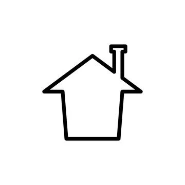 Illustration Vector graphic of home icon template Stock Illustration