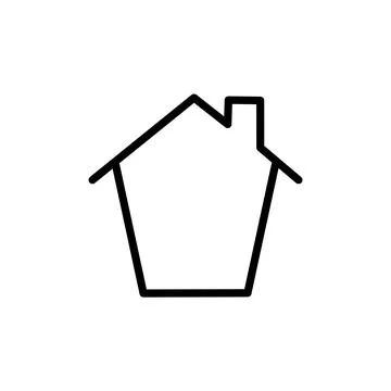 Illustration Vector graphic of home icon template Stock Illustration