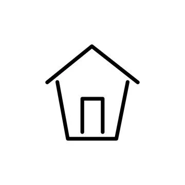 Illustration Vector graphic of home icon template Stock Illustration