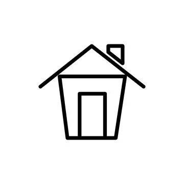 Illustration Vector graphic of home icon template Stock Illustration