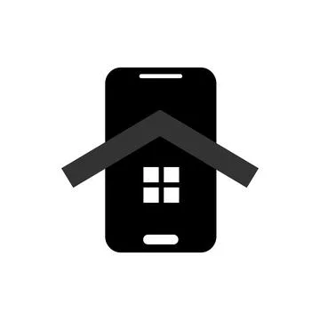 Illustration Vector Graphic of House Application Logo. Perfect to use for Tec Illustrazione stock