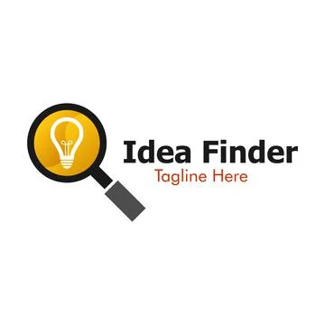 Illustration Vector Graphic of Idea Finder Logo. Perfect to use for Technolog Stock Illustration
