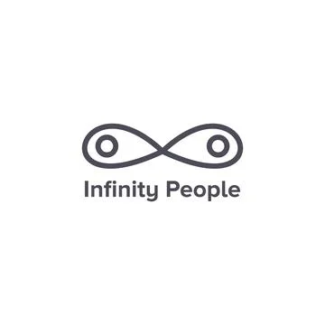 Illustration Vector Graphic of Infinity People Logo Stock Illustration