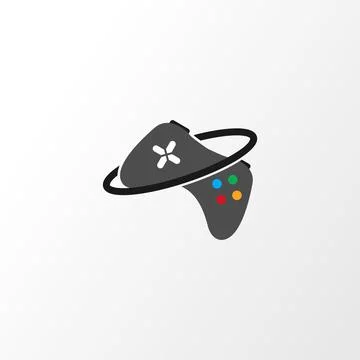 Illustration Vector Graphic of Joystick Planet. Perfect to use for Gaming Hou Illustrazione stock
