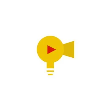 Illustration Vector Graphic of Lamp Camera Logo Stock Illustration