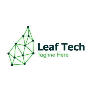 Illustration Vector Graphic of Leaf Tech Logo . Perfect to use for Technology イラスト素材