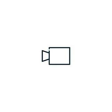 Illustration Vector Graphic of Line Cam Logo Stock Illustration