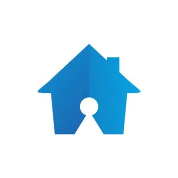 Illustration Vector Graphic of Lock House Logo. Perfect to use for Technology Stock Illustration