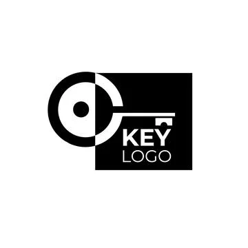 Illustration vector graphic logo designs. pictogram logo key icon Stock Illustration