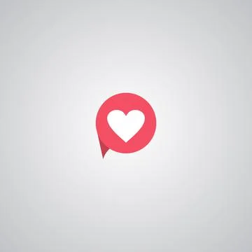 Illustration Vector Graphic of Love Chat. Perfect to use for Dating Applicati Stock Illustration