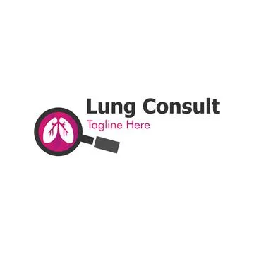 Illustration Vector Graphic of Lung Consult Logo. Perfect to use for Lung Car Stock Illustration