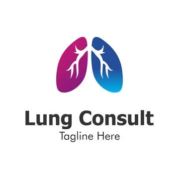 Illustration Vector Graphic of Lung Consult Logo. Perfect to use for Lung Car Stock Illustration