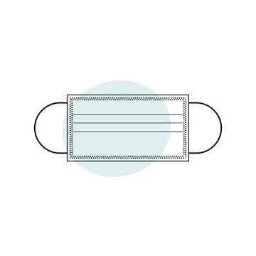 Illustration vector graphic of Masker Stock Illustration