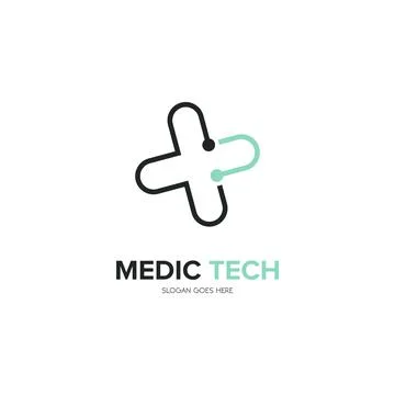 Illustration Vector Graphic of Medic Technology Logo Stock Illustration