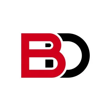 Illustration Vector Graphic of Modern BD Letter Logo. Perfect to use for Tech Stock Illustration