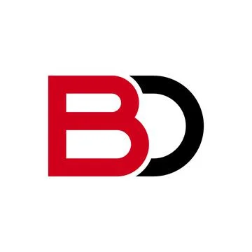 Illustration Vector Graphic of Modern BD Letter Logo. Perfect to use for Tech Stock Illustration