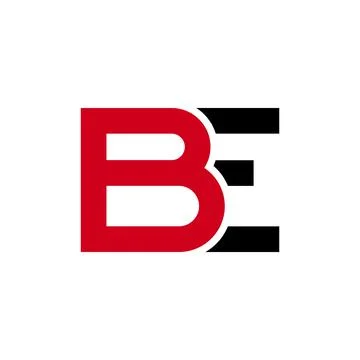 Illustration Vector Graphic of Modern BE Letter Logo. Perfect to use for Tech イラスト素材