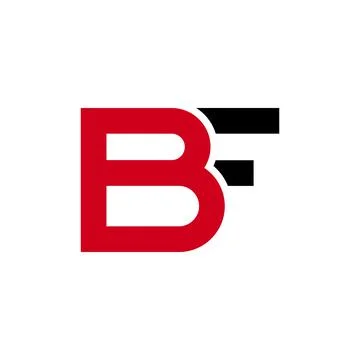 Illustration Vector Graphic of Modern BF Letter Logo. Perfect to use for Tech Illustrazione stock