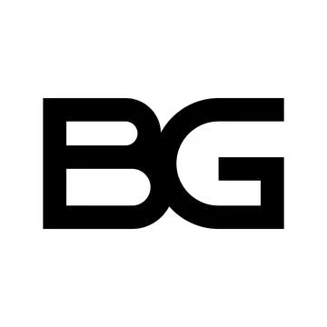 Illustration Vector Graphic of Modern BG Letter Logo. Perfect to use for Tech Stock Illustration