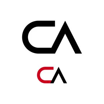 Illustration Vector Graphic of Modern CA Letter Logo. Perfect to use for Tech Stock-Illustration